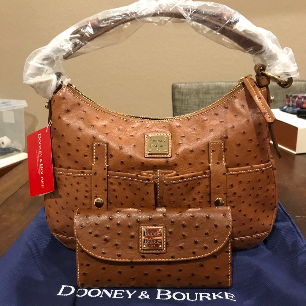 Dooney and Bourke Small Safari Bag and Wallet